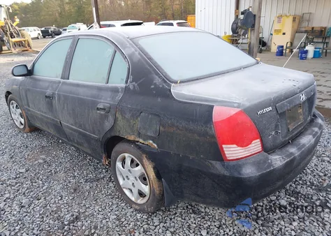 2005 Hyundai Elantra Gls/Gt from USA, damaged, VIN KMHDN46D05U982449